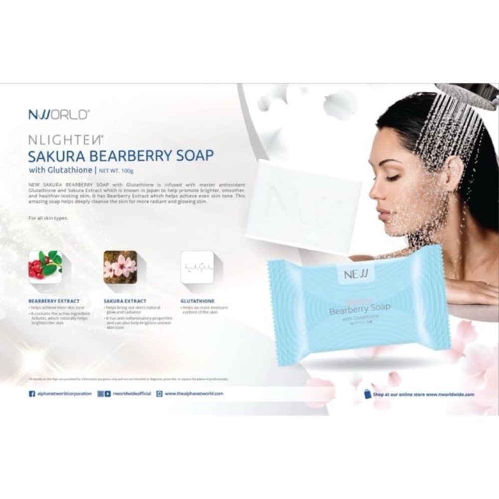 NLIGHTEN Sakura Bearberry Soap 📌Please read Description📌 - Picture 5 of 14